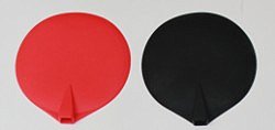 4" Round Silicon Electrodes, Black