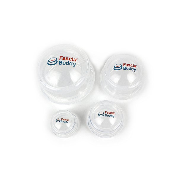 Fascia Buddy Silicone Cup Set, 4ct