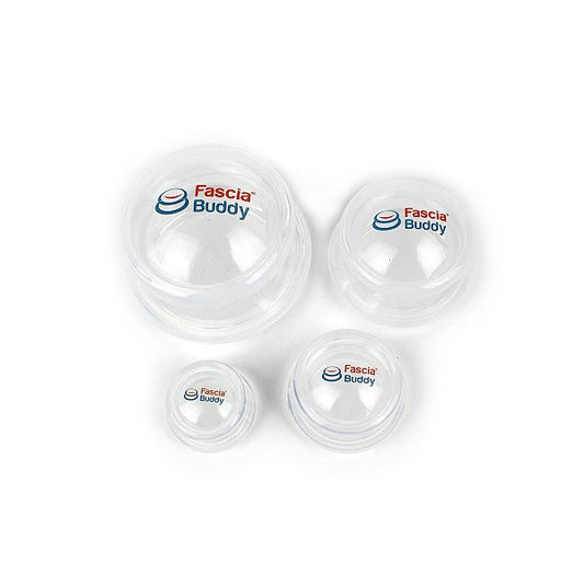 Fascia Buddy Silicone Cup Set, 4ct