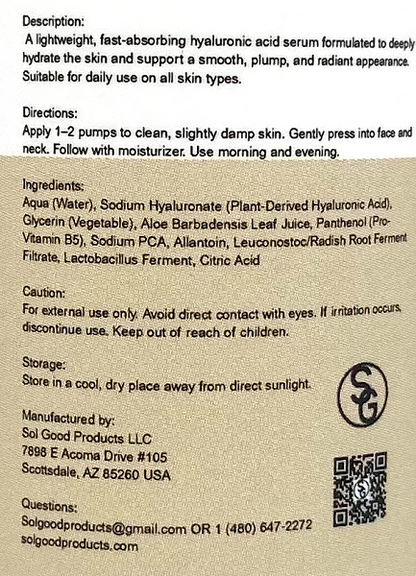 Hyaluronic Serum, 2oz - Image 2