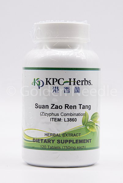 Suan Zao Ren Tang, Tablets