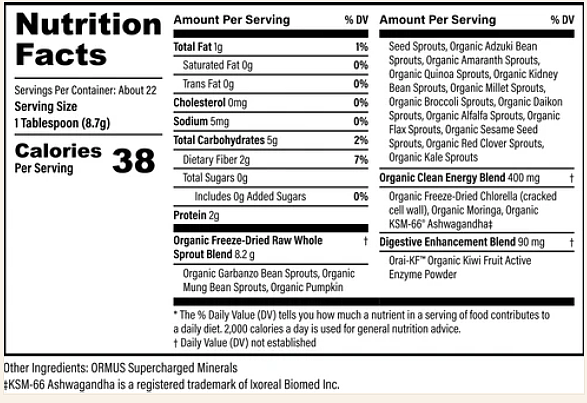 Supergreens, 6.7oz - Image 2