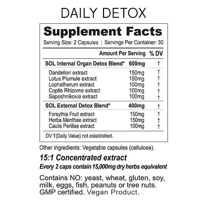 Daily Detox, 60ct - Image 3