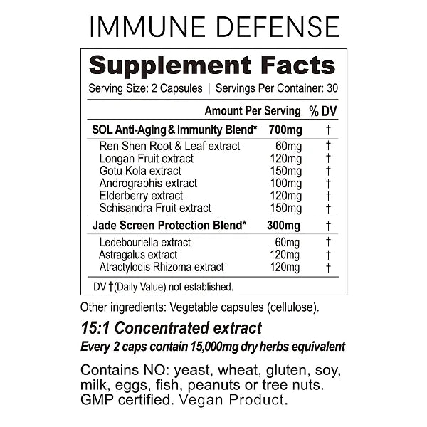 Immune Defense, 60ct - Image 3