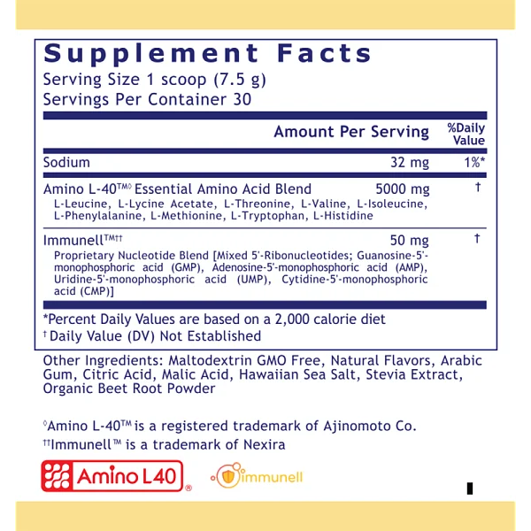 Premier Aminos-FX (Berry), 7.9oz - Image 2