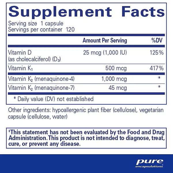 Synergy K (120 capsules) - Image 2
