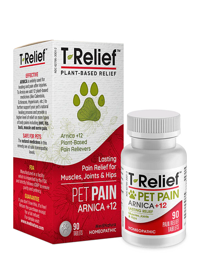 T-Relief Pet Pain Tablets, 90ct