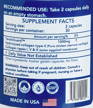 TendoGuard, 60ct [ EXPIRES 11-2026 ] - Image 2