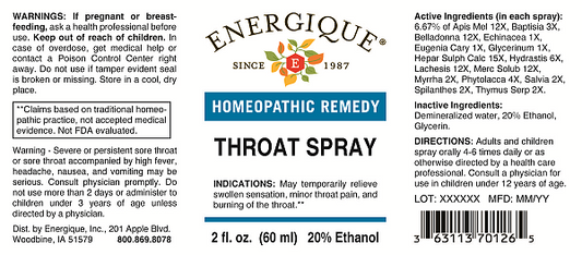 Throat Spray, 2oz - Image 2
