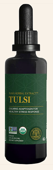 Organic Tulsi Holy Basil Extract, 2oz
