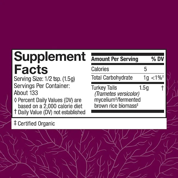 Turkey Tail Powder (Yun Zhi), 200g - Image 2