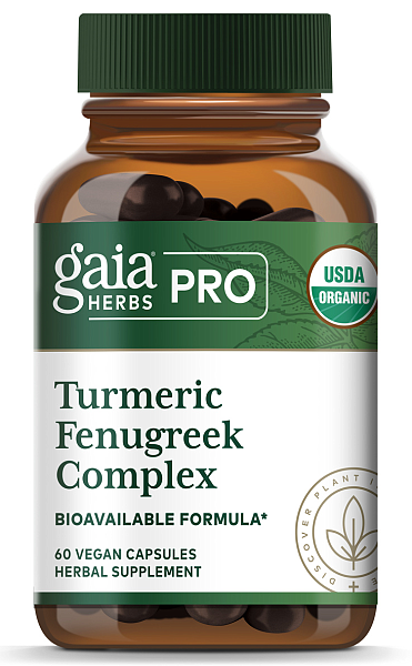 Turmeric Fenugreek Complex, 60ct