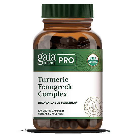 Turmeric Fenugreek Complex, 120 ct