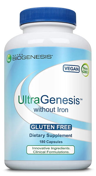 UltraGenesis w/o Iron, 180ct