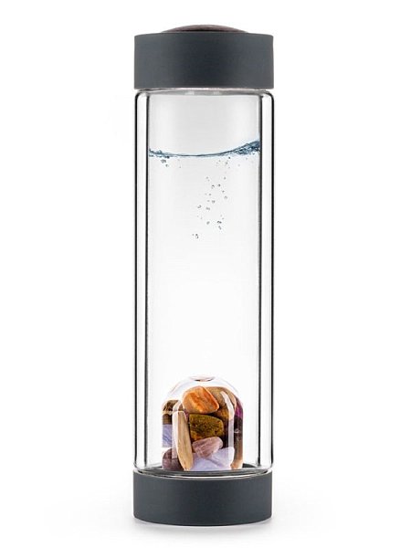 Via Heat 5 Elements Insulated Crystal Infusion Bottle