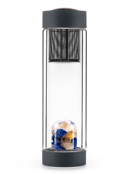 Via Heat Inspiration Insulated Crystal Infusion Bottle - Image 3