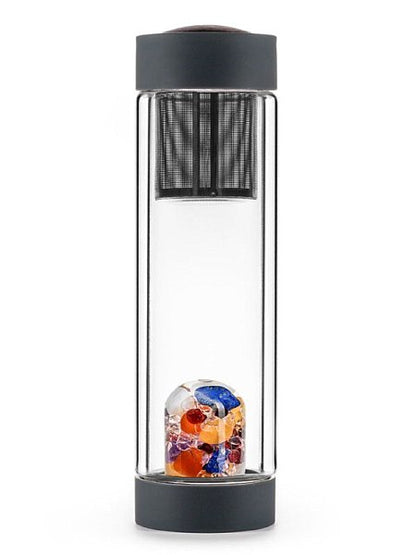 Via Heat Ayurveda Insulated Crystal Infustion Bottle - Image 3