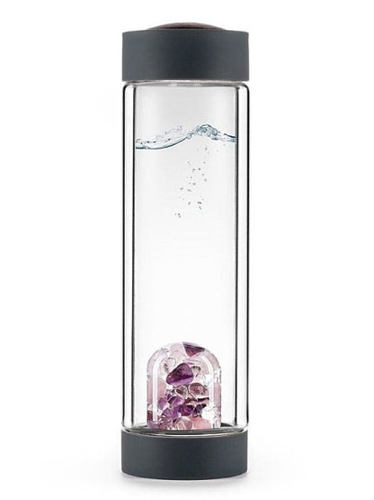 Via Heat Wellness Insulated Crystal Infusion Bottle