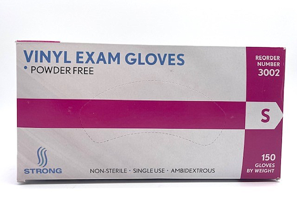 Small Vinyl Exam Glove
