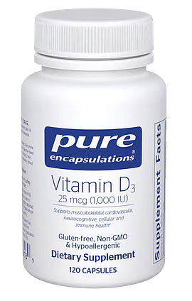 Vitamin D3, 1000 i.u. (120 capsules)