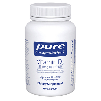 Vitamin D3, 1000 i.u. (250 capsules)