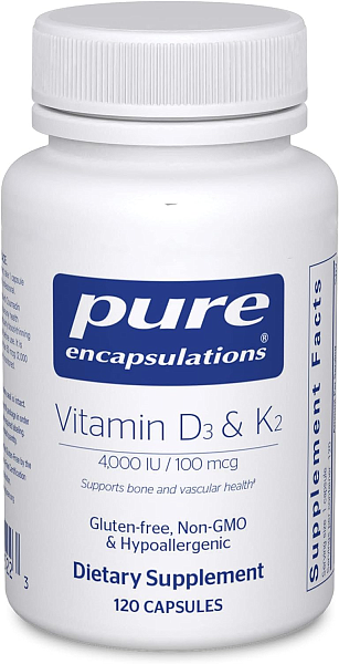 Vitamin D3 & K2, 120ct