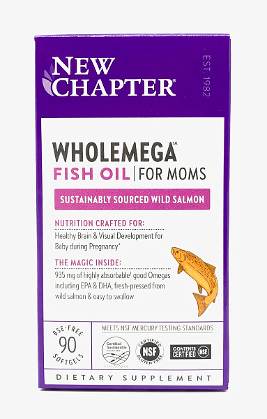 Wholemega for Moms, 90 softgels