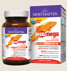 Wholemega Whole Fish Oil, 180 softgels