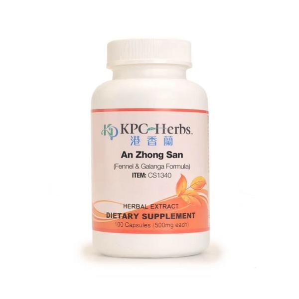 KPC An Zhong San CS1340 - 100 Capsules
