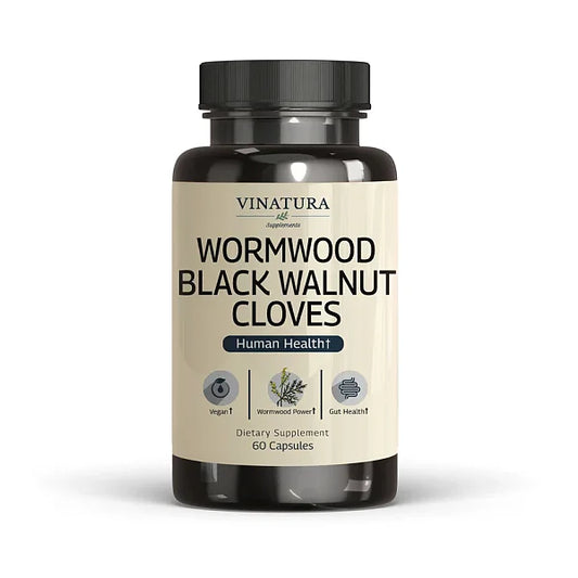 Wormwood, Black Walnut & Cloves, 60ct