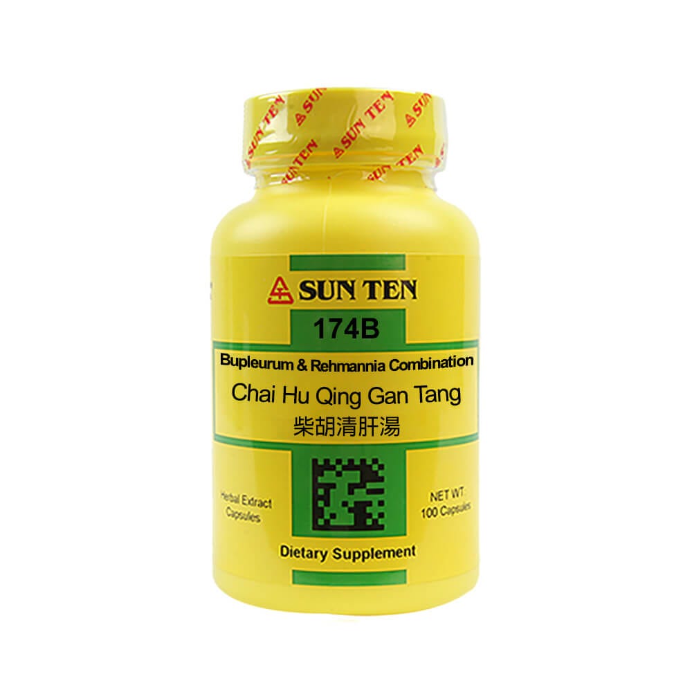 Sun Ten Bupleurum & Rehmannia Combination 174B  - 100 Capsules