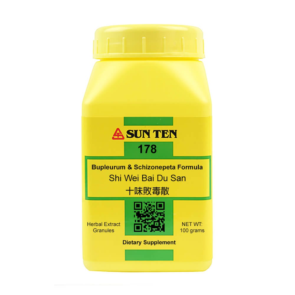 Sun Ten Bupleurum & Schizonepeta Formula 178 Granules - 100g