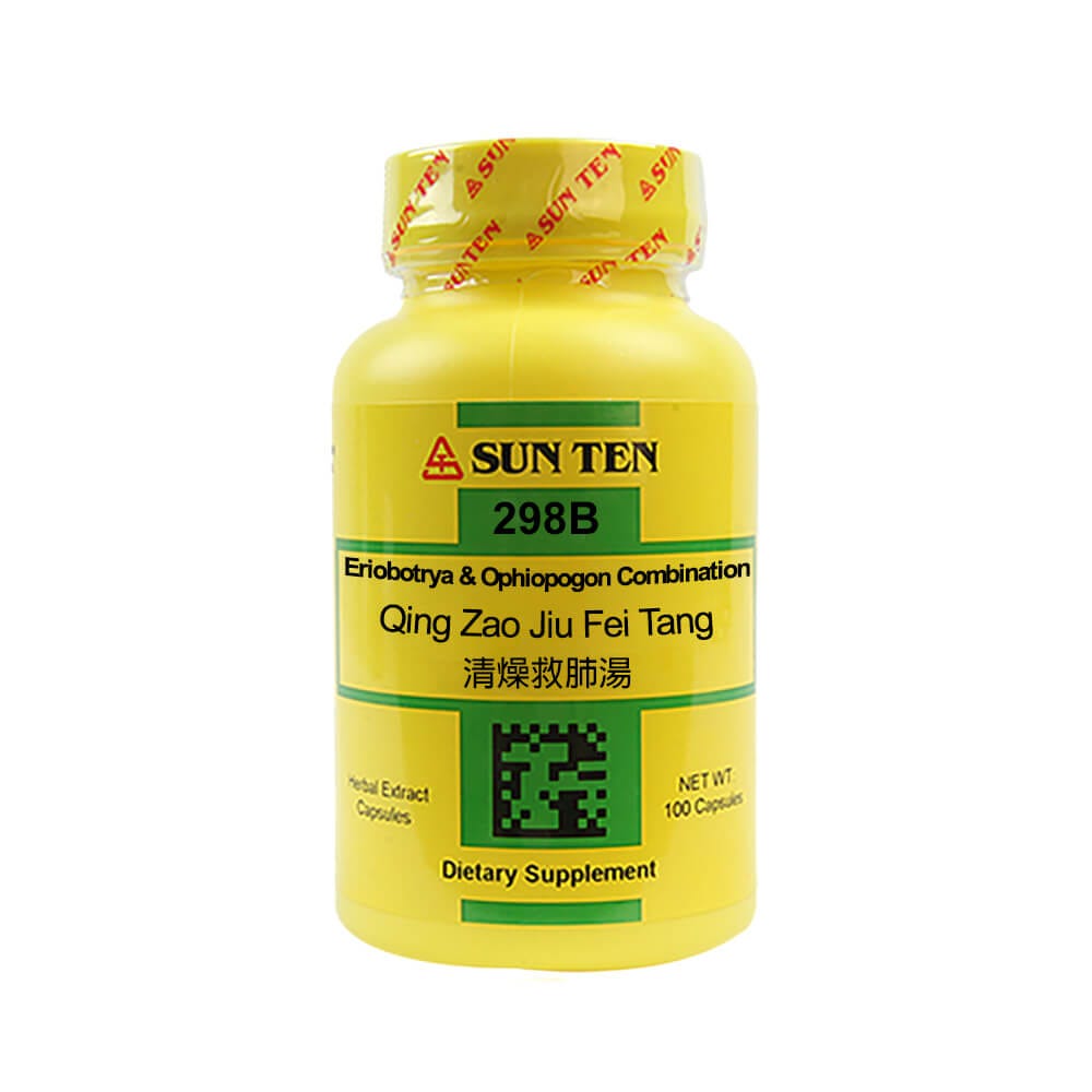 Sun Ten Eriobotrya & Ophiopogon Combination 298B  - 100 Capsules