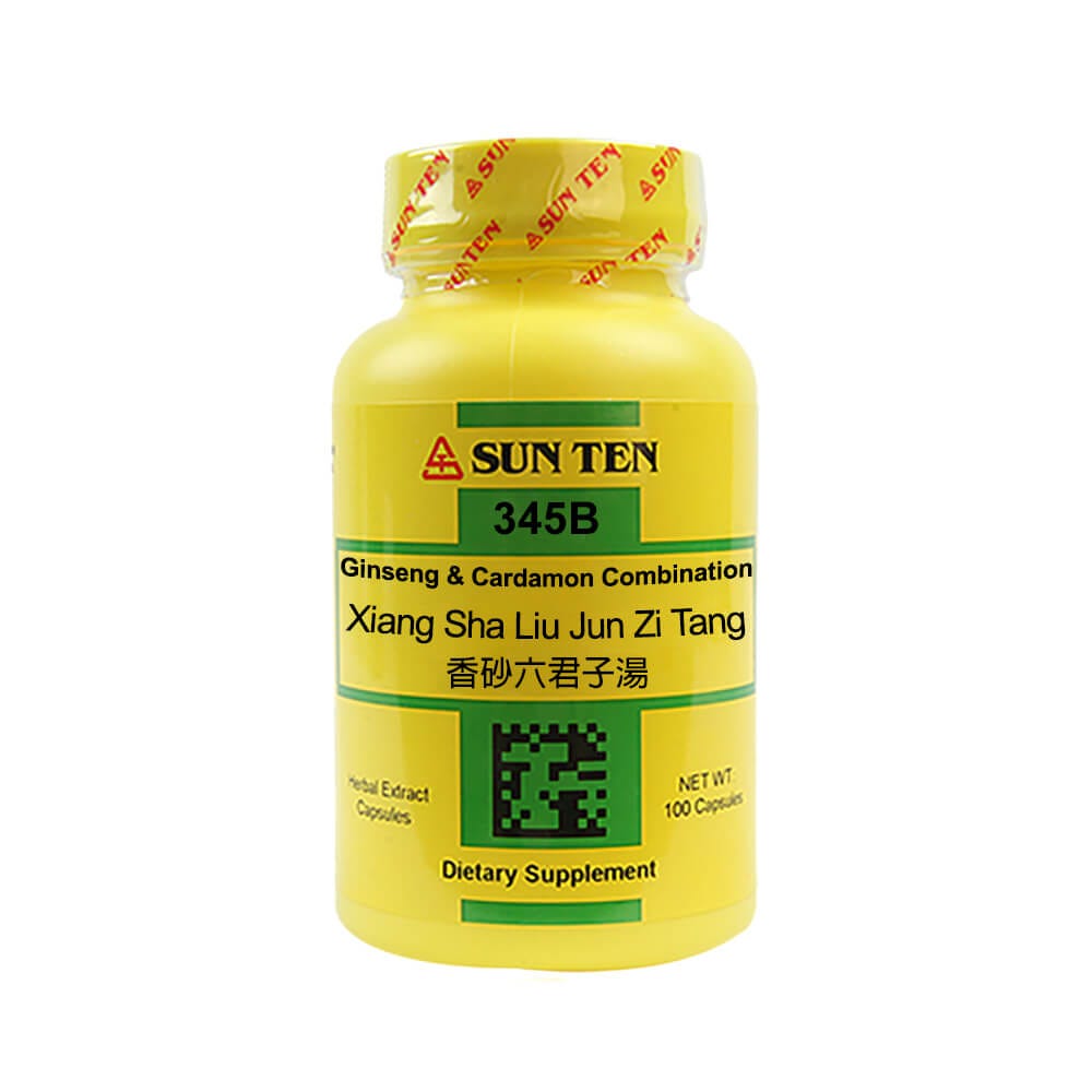 Sun Ten Ginseng & Cardamon Combination 345B  - 100 Capsules