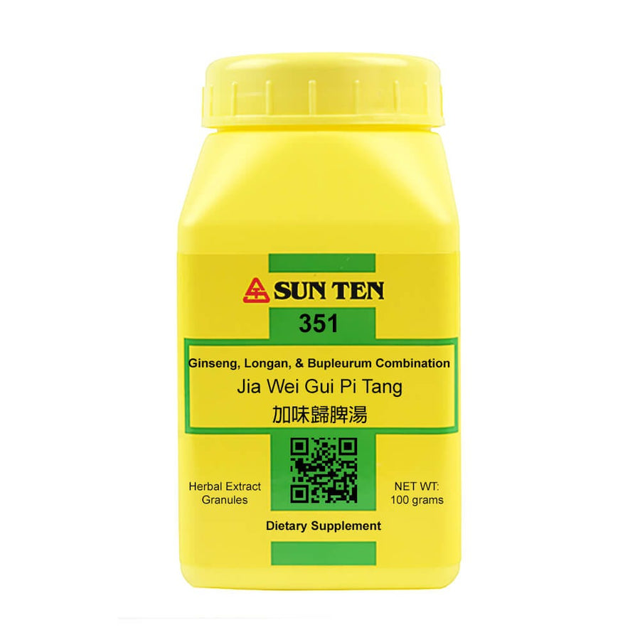 Sun Ten Ginseng -  Longan -  & Bupleurum Combination 351 Granules - 100g