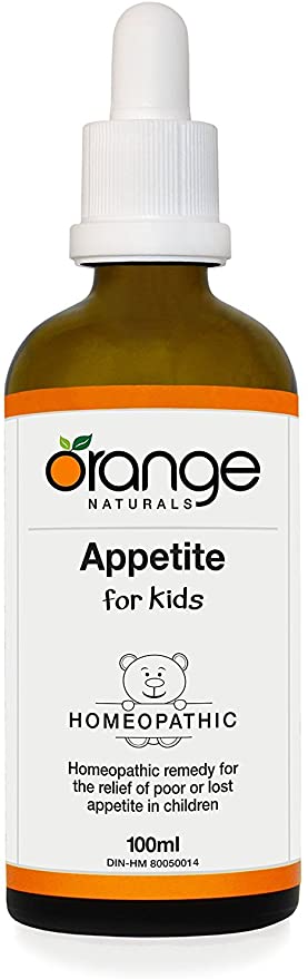 Orange Naturals Homeopathic Appetite for Kids, 3.38 Fluid Ounce