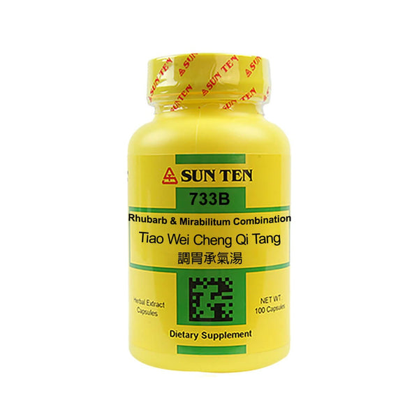 Sun Ten Rhubarb & Mirabilitum Combination 733B  - 100 Capsules