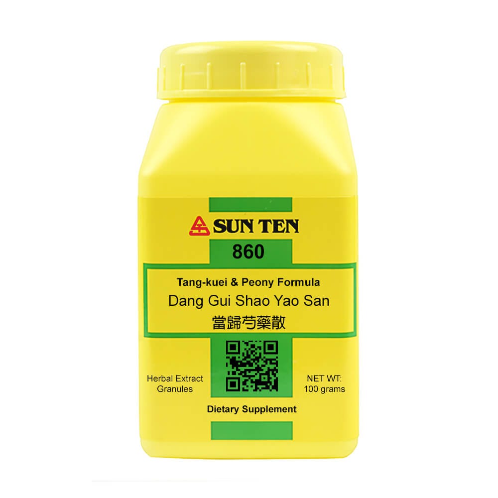 Sun Ten Tang-kuei & Peony Formula 860 Granules - 100g
