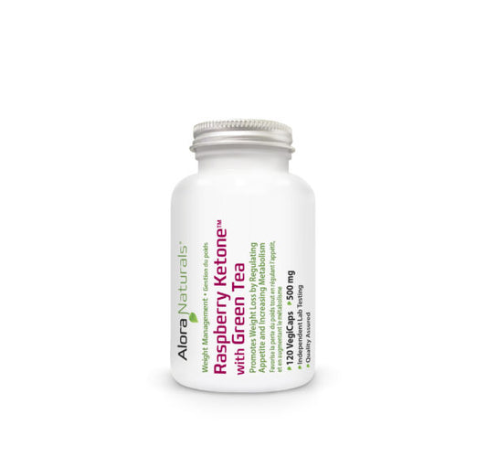 Raspberry Ketone w/ Green Tea Extract - Energy, Metabolism Boost, & Weight Loss