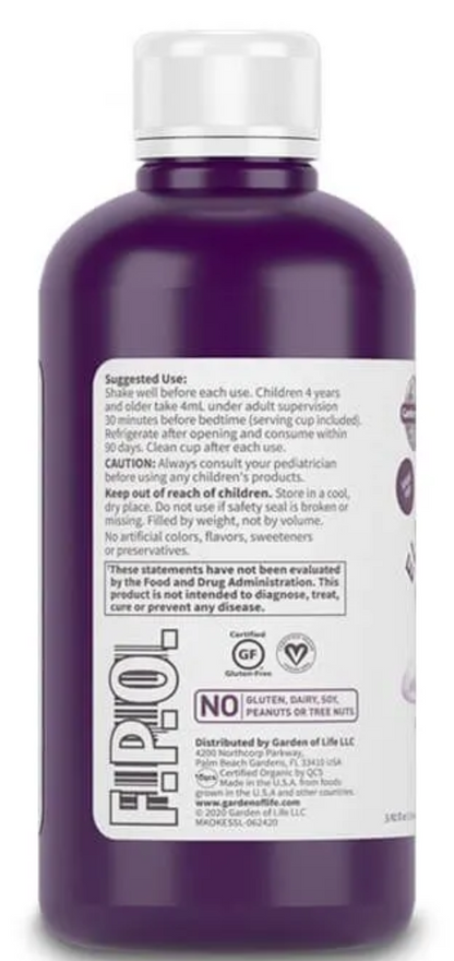 MyKind Organics Kids Elderberry & Sleep Immune Syrup