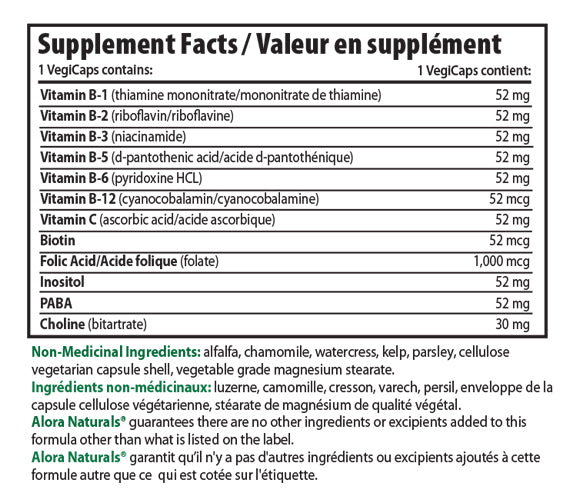 Super Vitamin B-Complex - Increase Energy & Immunity