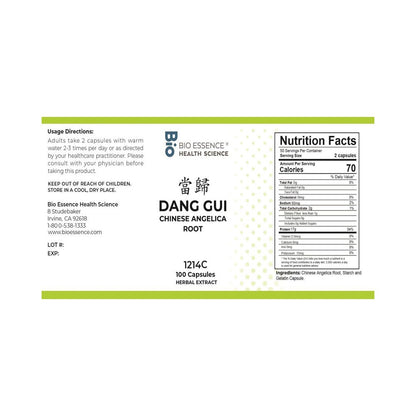 Bio Essence Dang Gui - 100 Capsules