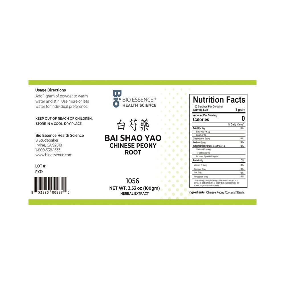 Bio Essence Bai Shao Yao - Granules 100g