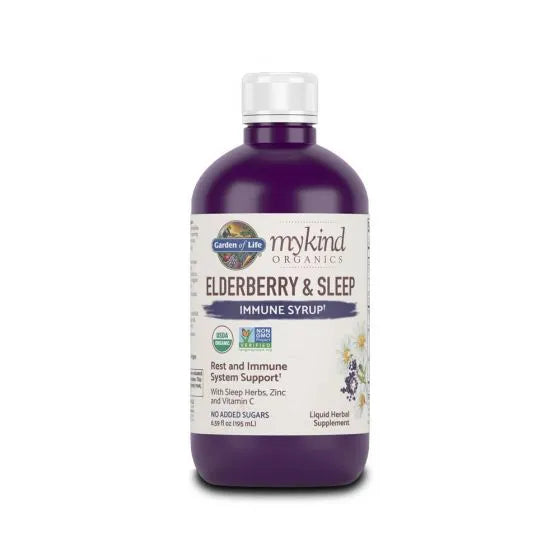 mykind Organics Elderberry & Sleep Immune Syrup