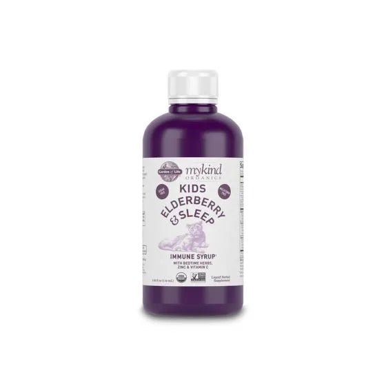 mykind Organics Kids Elderberry & Sleep Immune Syrup