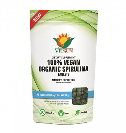 VieSun Organic Spirulina Tablets