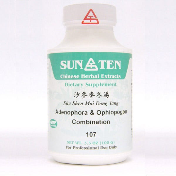 Sun Ten Adenophora & Ophiopogon Combination 107 Granules - 100g
