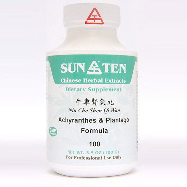 Sun Ten Achyranthes & Plantago Formula 100 Granules - 100g