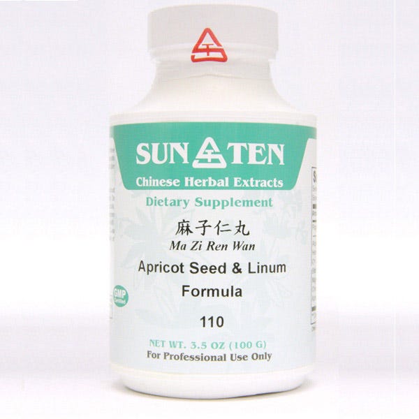 Sun Ten Apricot Seed & Linum Formula 110 Granules - 100g