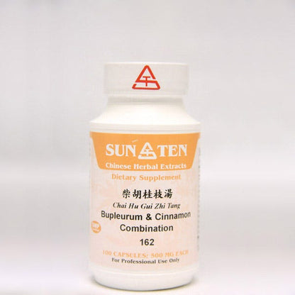 Sun Ten Bupleurum & Cinnamon Combination 162B  - 100 Capsules